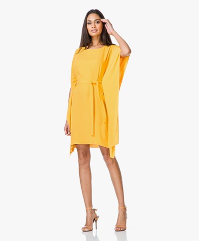 MM6 Luxurious Kaftan Dress - Yellow