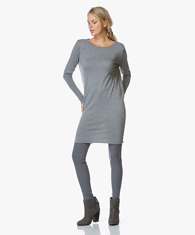 Sibin/Linnebjerg Ella Merino Sweater Dress - Grey