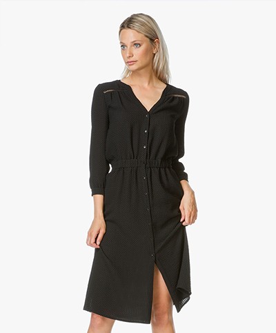 Ba&sh Zoe Structured Dress - Black
