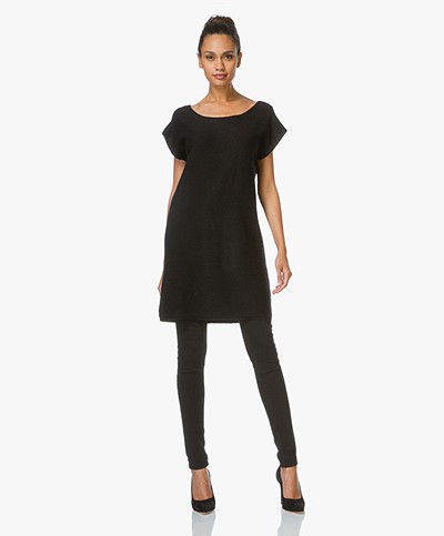 Marie Sixtine Avera Knitted Dress - Black