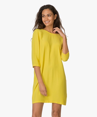 American Vintage Holi Tunic Dress - Yellow