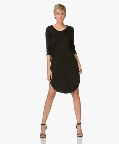Sibin/Linnebjerg Grape Sweater Dress - Black