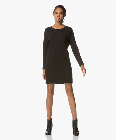 BRAEZ Cotton Sweater Dress - Black