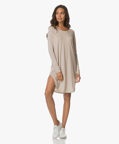Sibin/Linnebjerg Grape Sweater Dress - Sand