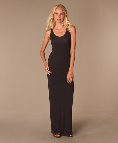 Charli Long Vest Dress - Black