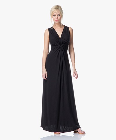 Kyra & Ko Otta Jersey Maxi Dress - Black