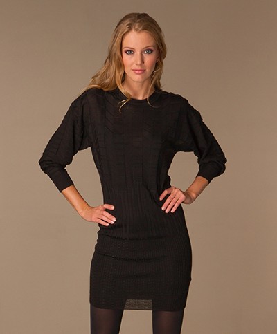 M Missoni Dolman Dress - Black