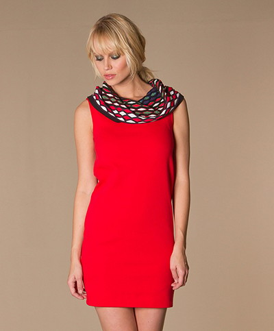 M Missoni Retro Dress - Red/Multicolor