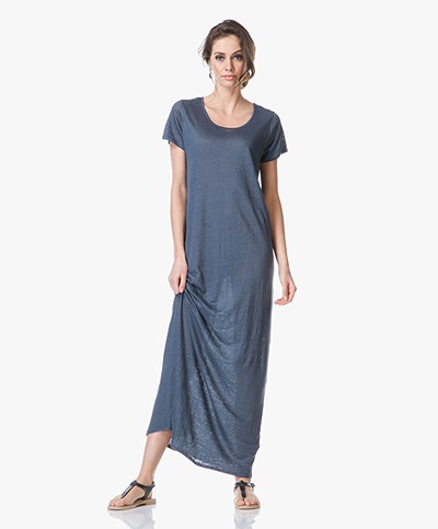 Majestic Linen Maxi-dress - Ombra