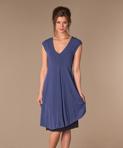 Paul Smith Two-tone Dress - Cobalt Blue/Navy
