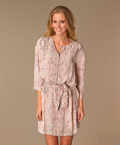 See by Chloé Paisley Print Dress - Pink/Multicolored