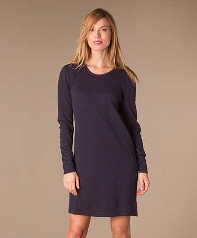 Sibin/Linnebjerg Violet Sweater Dress - Navy