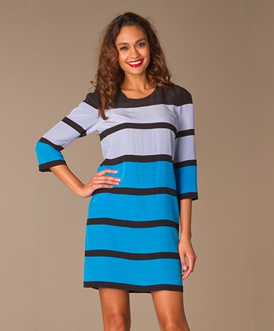 Sonia Rykiel Striped Dress - Multicolored/Sky