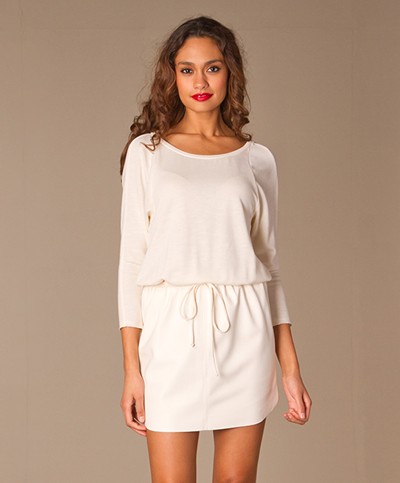 Velvet Verni Sweater Dress - Cream