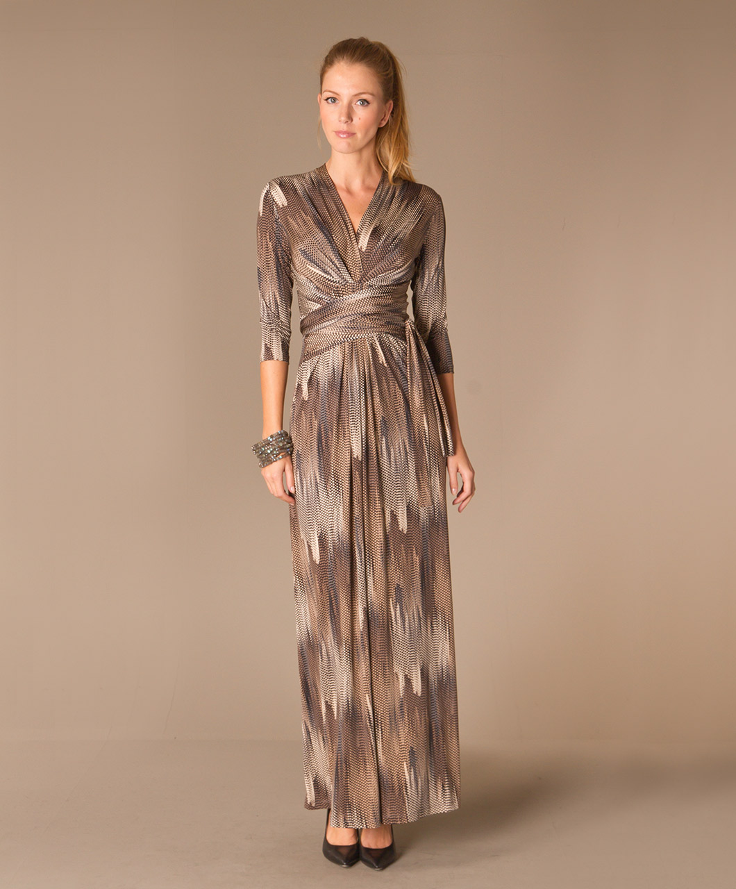 chique maxi jurken