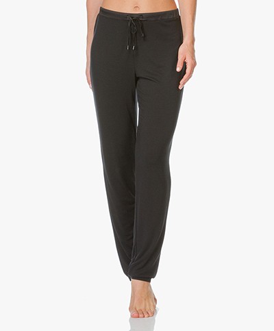 Calvin Klein Jersey Pajama Pants - Black