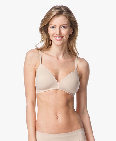 Calvin Klein Pefectly Fit Wirefree T-shirt Bra - Bare