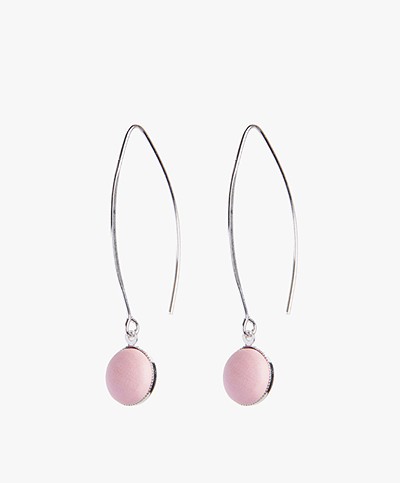 Ellen Beekmans Elipse Earrlings - Light Pink