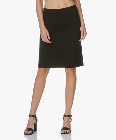 Filippa K Clean Jersey Skirt - Black