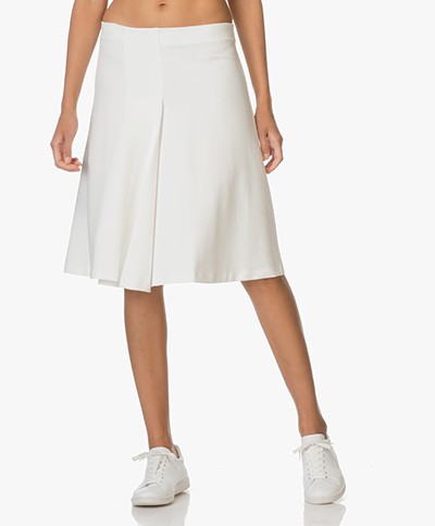 Filippa K Jersey Swing Skirt - Off-white