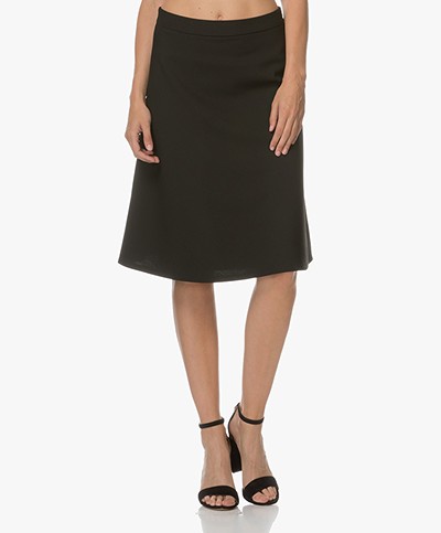 Filippa K A-line Skirt - Black