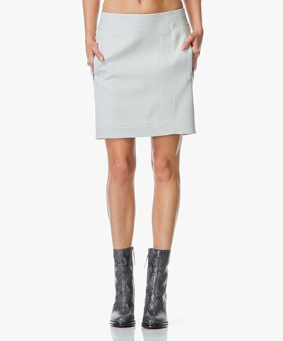 Helmut Lang Palm Suiting Skirt - Steam