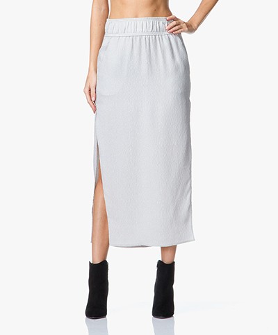 Helmut Lang Tissue Silk Skirt - Grey