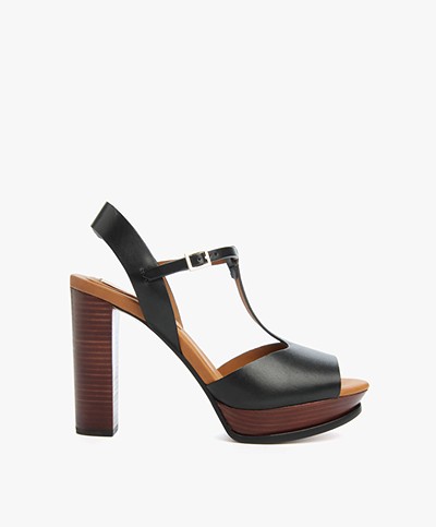 See by Chloé Vegas Sandels with Heel - Black