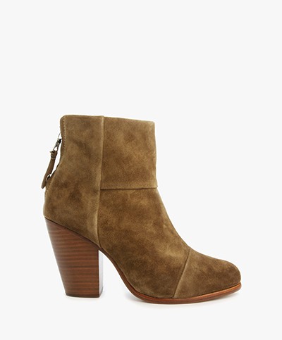 Rag & Bone Classic Newbury Ankle Boots - Mineral Suede