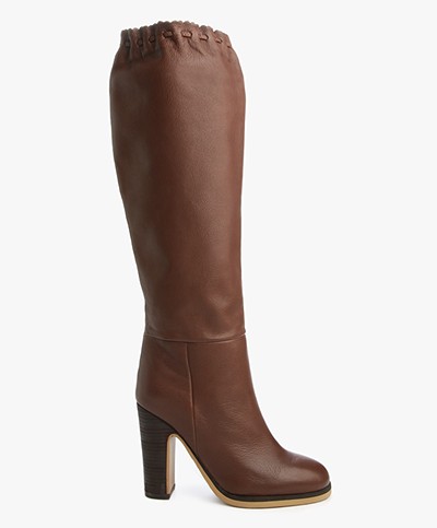 See by Chloé Rex Goat Boots - Brown