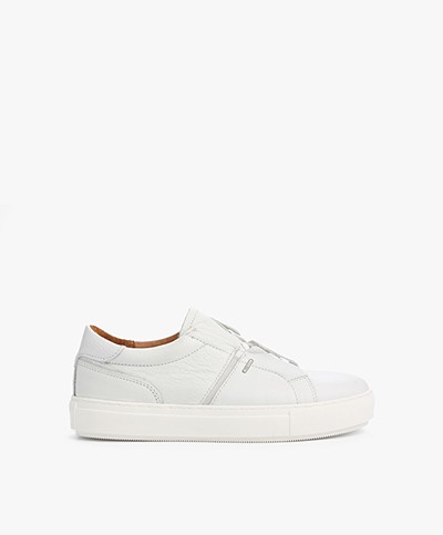 Shabbies Leren Sneakers - Off-white