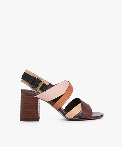 See by Chloé Sunset Heeled Sandals - Multicolored
