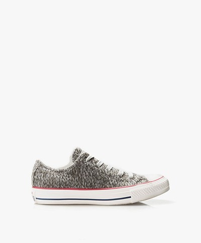 Converse All Star Ox Texture Knit - Charcoal/Off-white