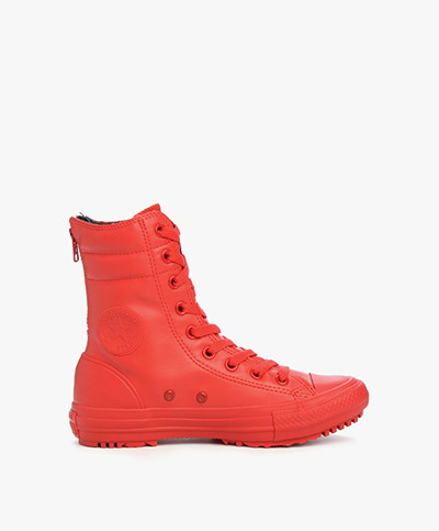 Converse Chuck Taylor All Star Hi Rise Rubber Boot - Rood