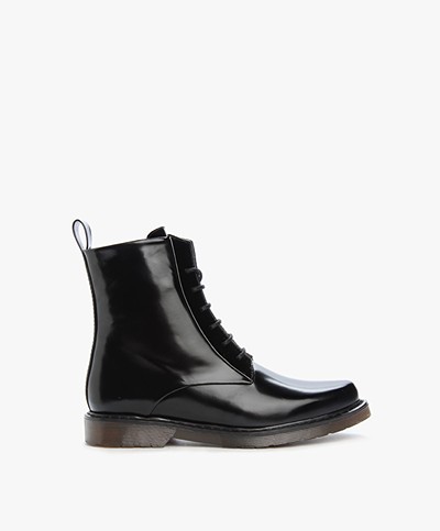 Filippa K Marlo Laced Boots - Black