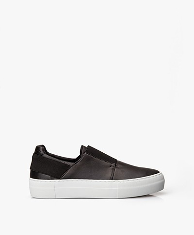 Helmut Lang Slip-On Sneakers - Black/White