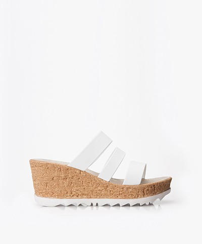 Ilse Jacobsen Platform Sandals - White