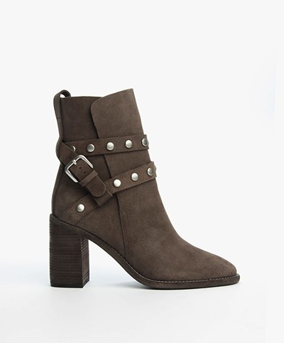 See by Chloé Donato Ankle Boots - Vergrijsd Bruin