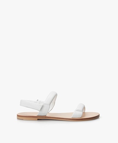 See by Chloé Slingback Flat Sandals - White