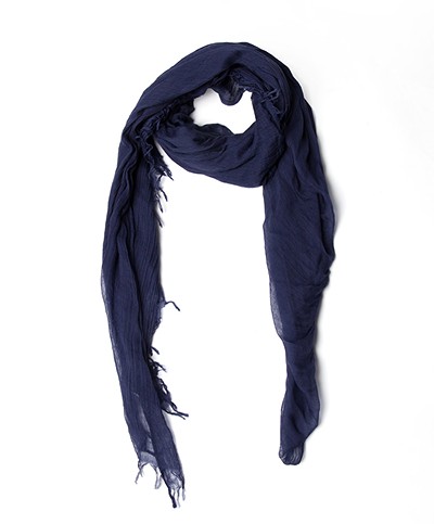 Repeat Soft Pashminia Scarf - Navy