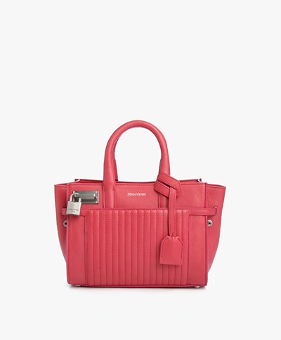 Zadig et Voltaire XS Candide Leather Bag - Rose