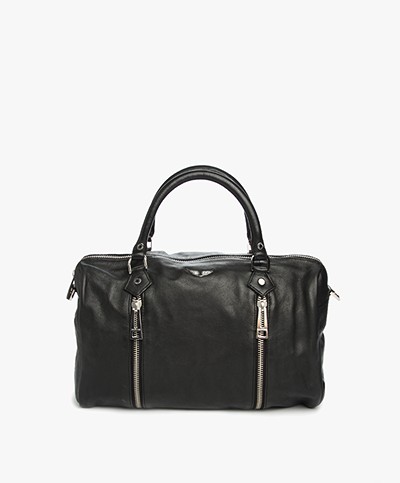 Zadig et Voltaire Sunnny Leather Hand Bag - Black
