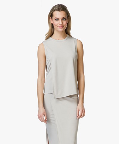 T by Alexander Wang Layered Top - Stone 