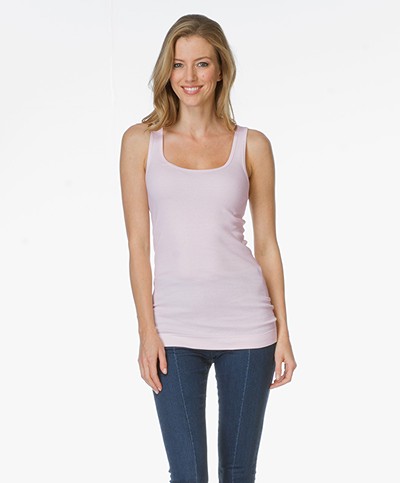 By Malene Birger Ribbed Tank Top Newdawn - Sweetness