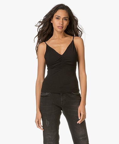 T by Alexander Wang Micro Modal Camisole - Black 