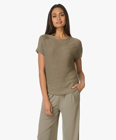 BY-BAR Lily Knitted Pullover - Algave 
