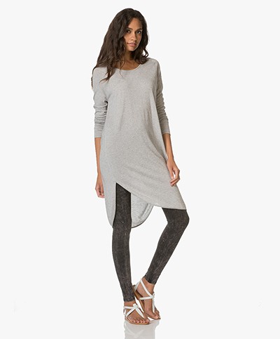 Sibin/Linnebjerg Grape Sweater Dress - Sweat Grey 
