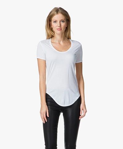 Helmut Lang Kinetic Jersey Tee - White