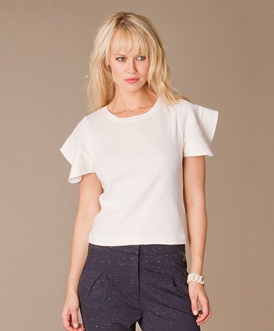 See By Chloé Boxy Top - Off-White