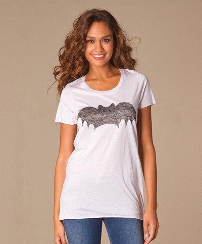 Zoe Karssen Bat T-shirt - Optical White